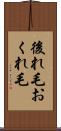 後れ毛 Scroll