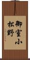 御室小松野 Scroll