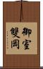 御室雙岡 Scroll