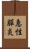 急性膵炎 Scroll