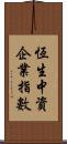恆生中資企業指數 Scroll