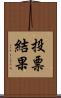 投票結果 Scroll