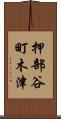 押部谷町木津 Scroll