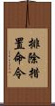 排除措置命令 Scroll