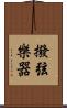 撥弦樂器 Scroll