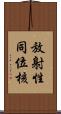 放射性同位核 Scroll