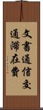 文書通信交通滞在費 Scroll