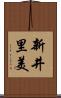 新井里美 Scroll