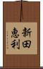 新田恵利 Scroll