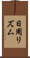 日周リズム Scroll