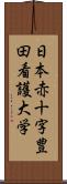 日本赤十字豊田看護大学 Scroll