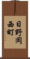 日野岡西町 Scroll
