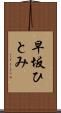 早坂ひとみ Scroll