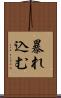 暴れ込む Scroll