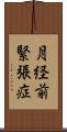 月経前緊張症 Scroll