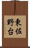 東佐野台 Scroll