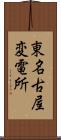 東名古屋変電所 Scroll