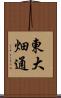 東大畑通 Scroll