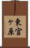 東宮ヶ原 Scroll