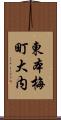 東本梅町大内 Scroll