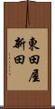 東田屋新田 Scroll