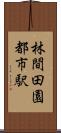 林間田園都市駅 Scroll
