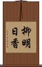 柳明日香 Scroll