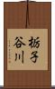 栃子谷川 Scroll