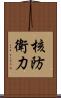 核防衛力 Scroll