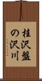 桂沢盤の沢川 Scroll