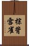 棕背雪雀 Scroll