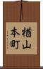 楢山本町 Scroll