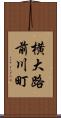 横大路前川町 Scroll