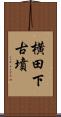 横田下古墳 Scroll