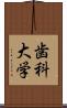 歯科大学 Scroll