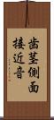 歯茎側面接近音 Scroll