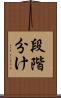 段階分け Scroll