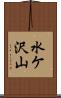 水ケ沢山 Scroll
