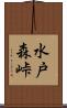 水戸森峠 Scroll