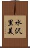 水沢里美 Scroll