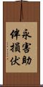 永害助伴損伏 Scroll