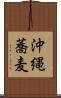 沖縄蕎麦 Scroll