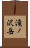 滝ノ沢岳 Scroll
