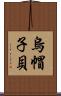 烏帽子貝 Scroll