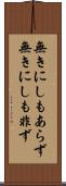 無きにしもあらず Scroll