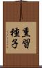 熏習種子 Scroll