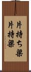 片持ち梁 Scroll