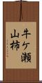 牛ケ瀬山柿 Scroll