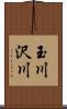 玉川沢川 Scroll