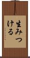 生みつける Scroll